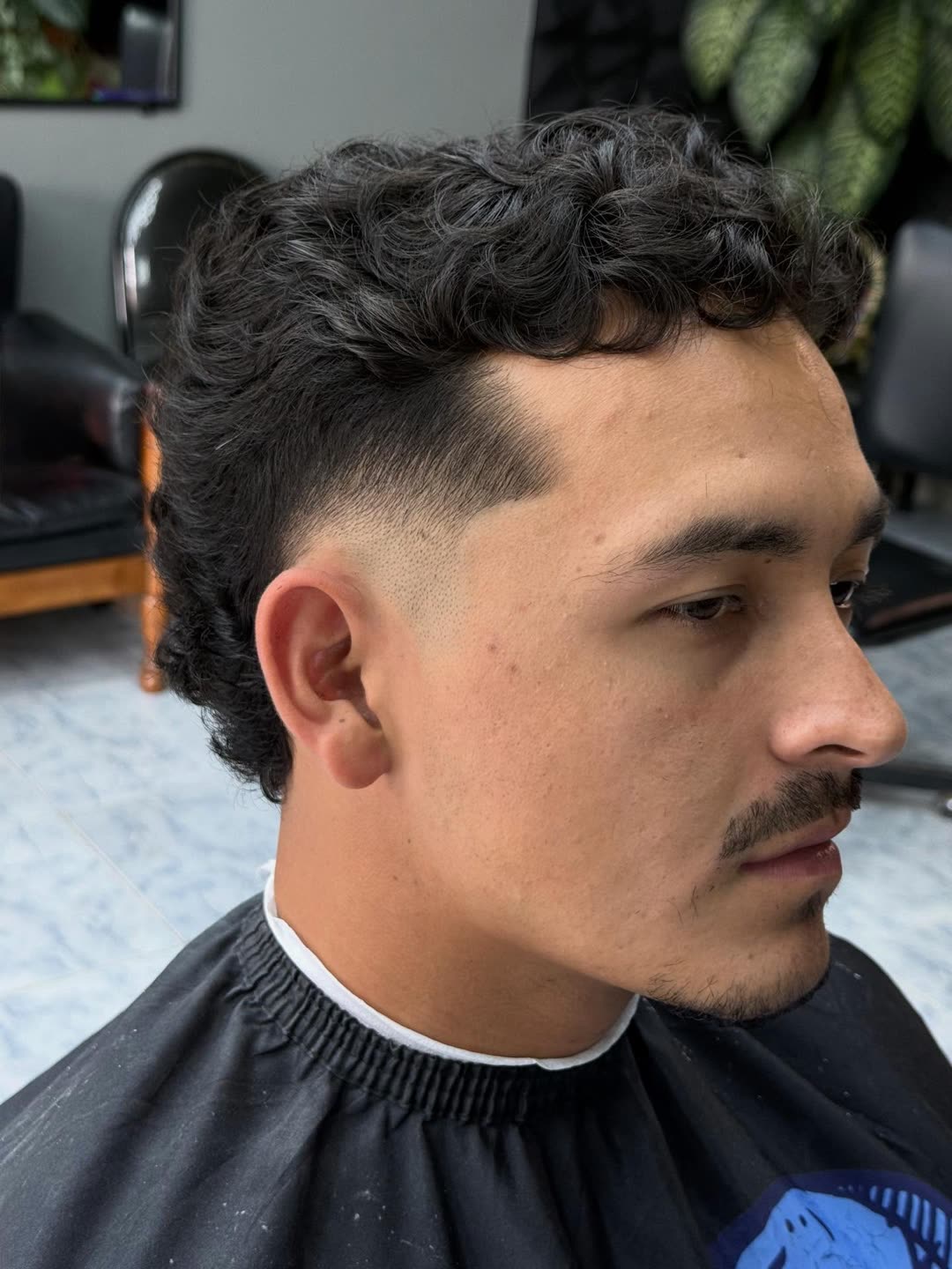 Fade con rizos